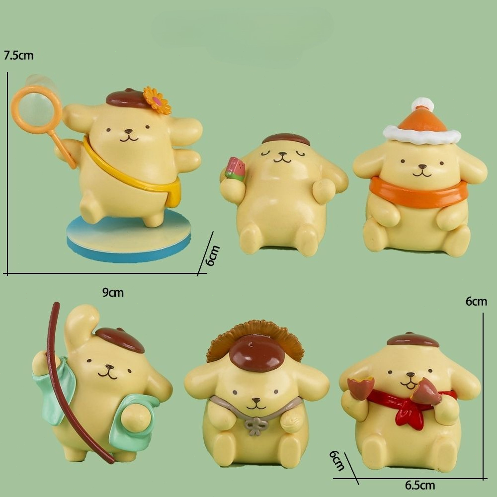 Model Kit Dragon Ball - HOT NEW Sanrio Anime Action Pom