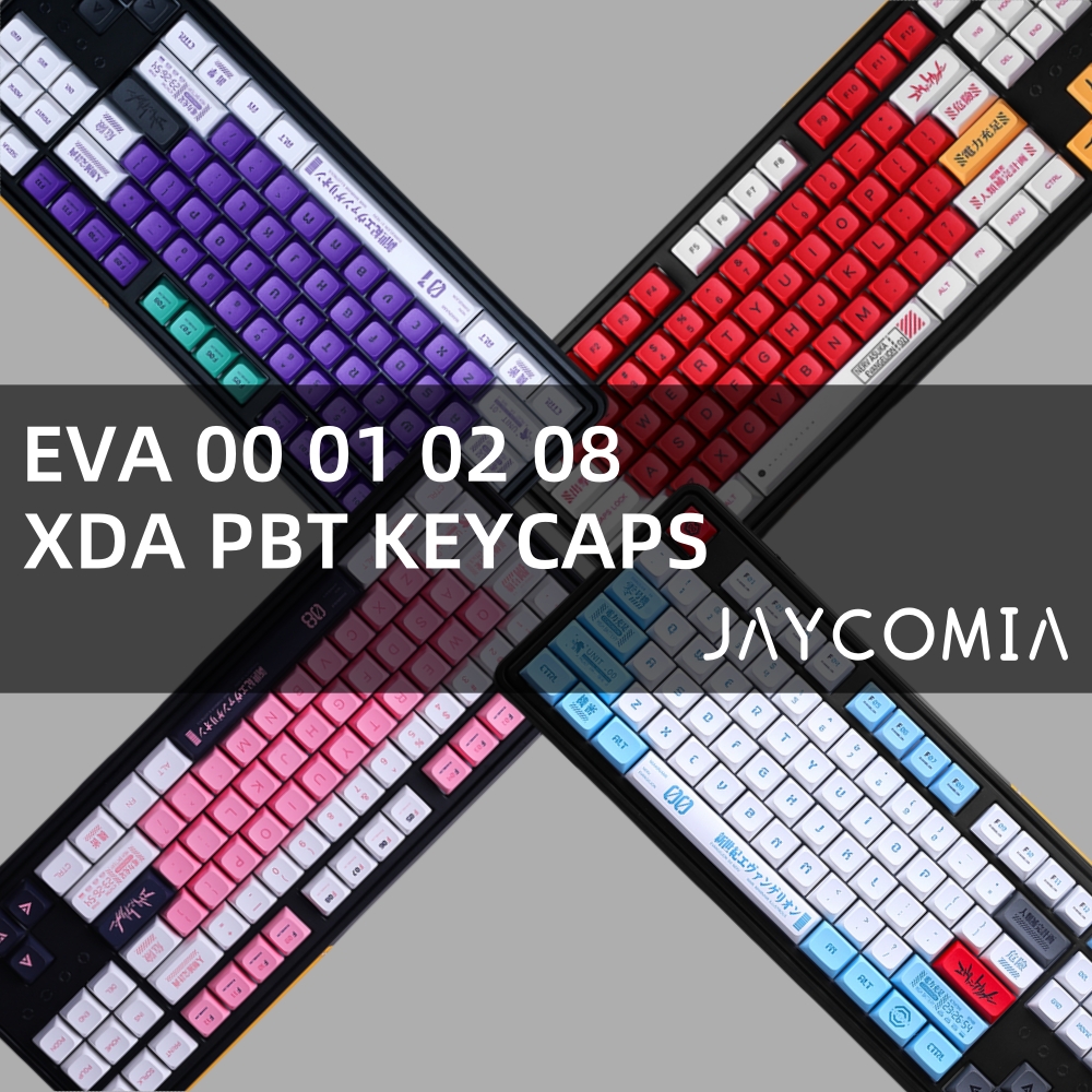 Model Kit Eva 00 - EVA 00 01 02 08 Keycaps