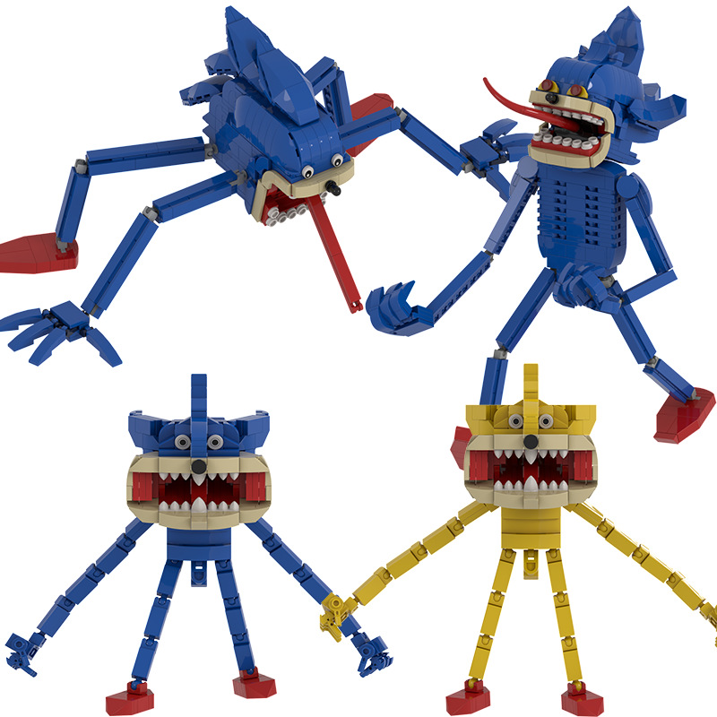 Model Kit Sonic - Mutant Blue Miles Tails Prower Monster