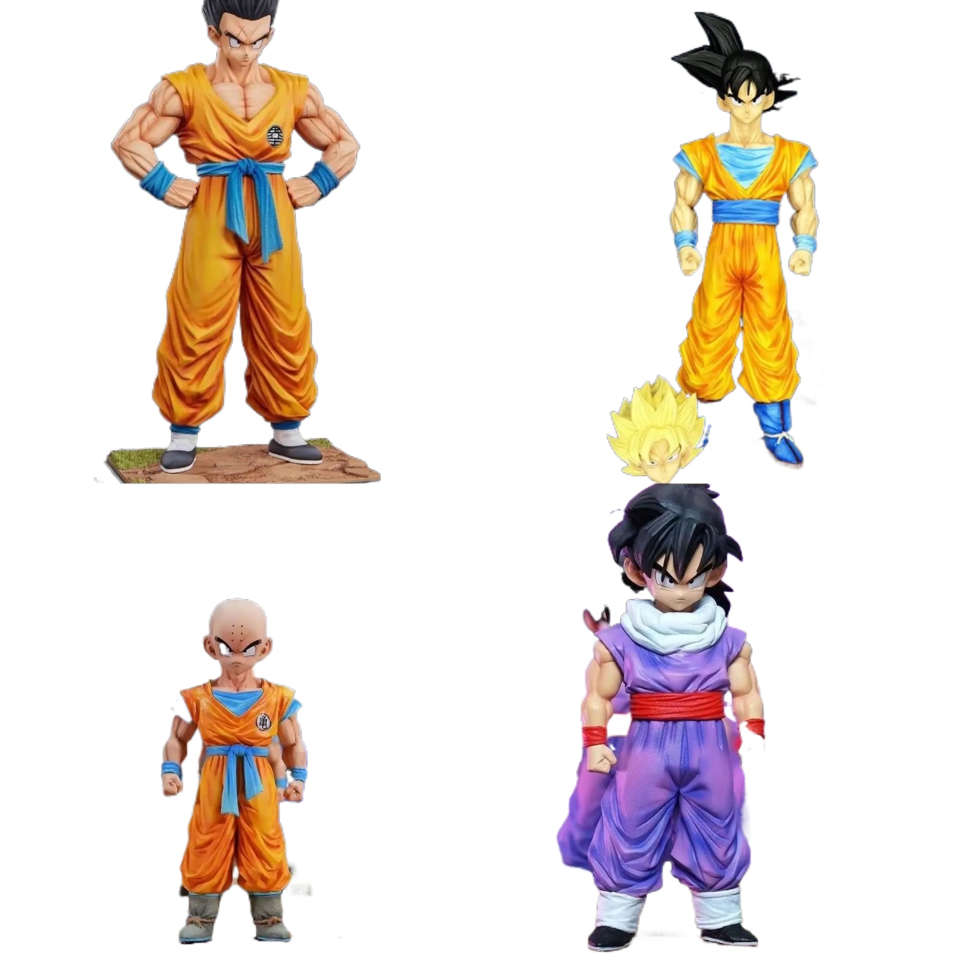 Model Kit Dragon Ball - Anime Dragon Ball Z Figure Gohan/Krillin