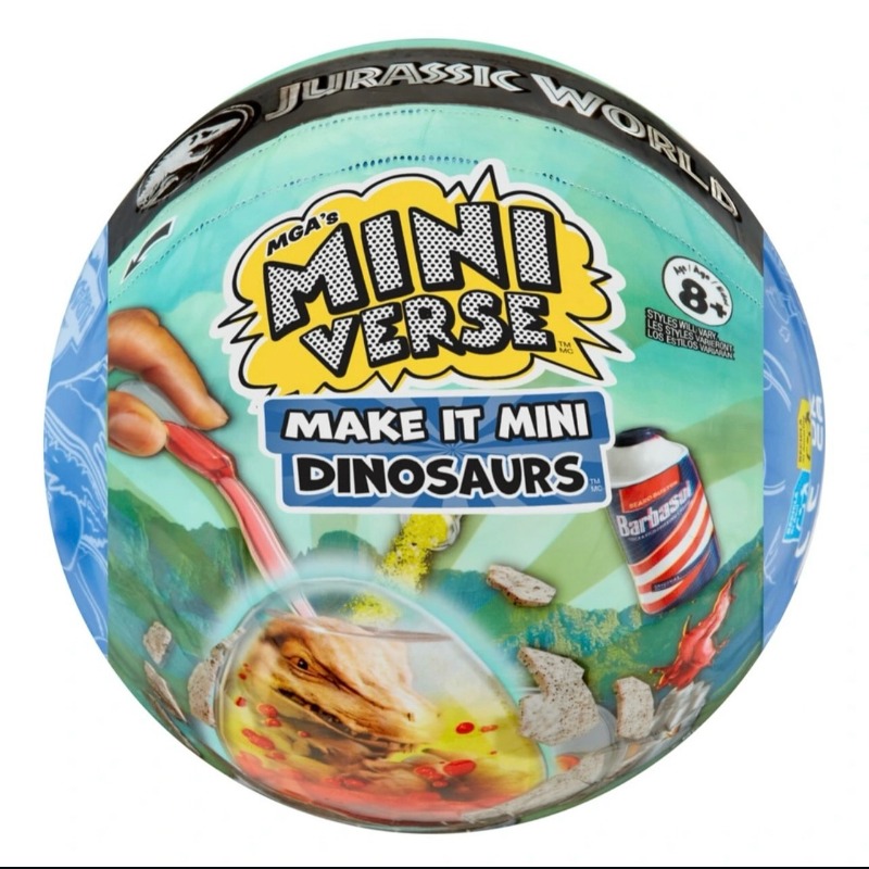 Model Kit Jurassic Park - MGA Miniverse Blind Box Jurassic World