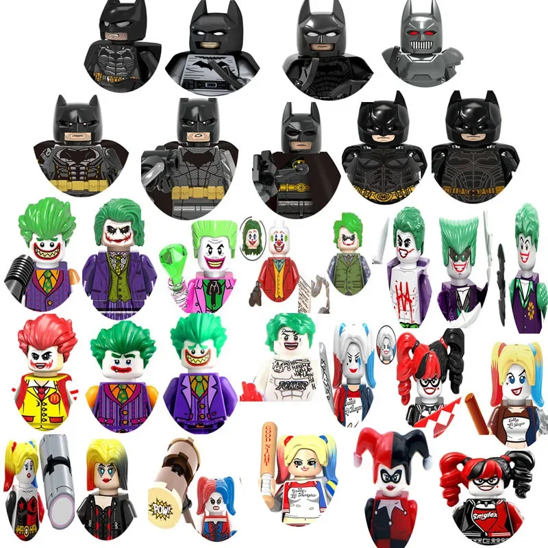 Model Kit Harley Quinn - Joker Batman Harley Quinn CatBuilding Blocks