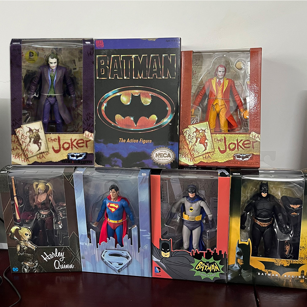 Model Kit Harley Quinn - Neca Batman Joker Figure Mafex Supermen