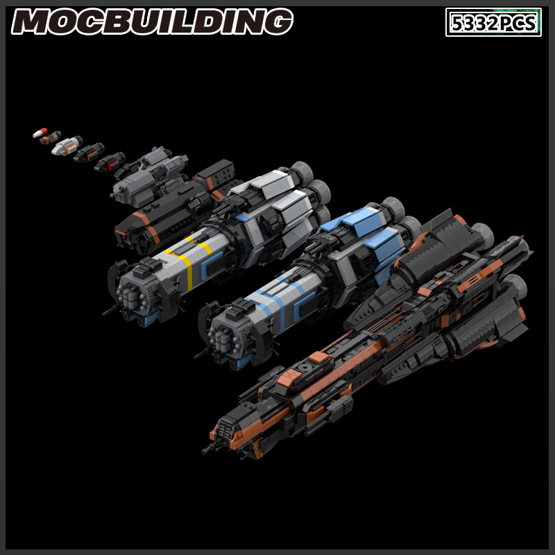 MOC Building Block Space Ship  - Model Kit Battleship のレビューと価格