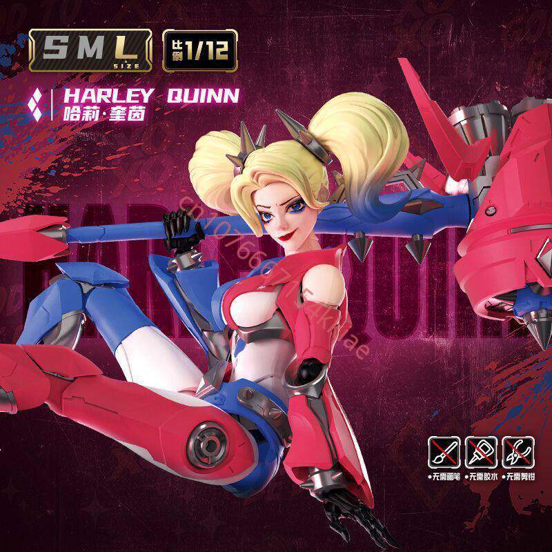 Original Blokees DC Champion C - Model Kit Harley Quinn のレビューと価格