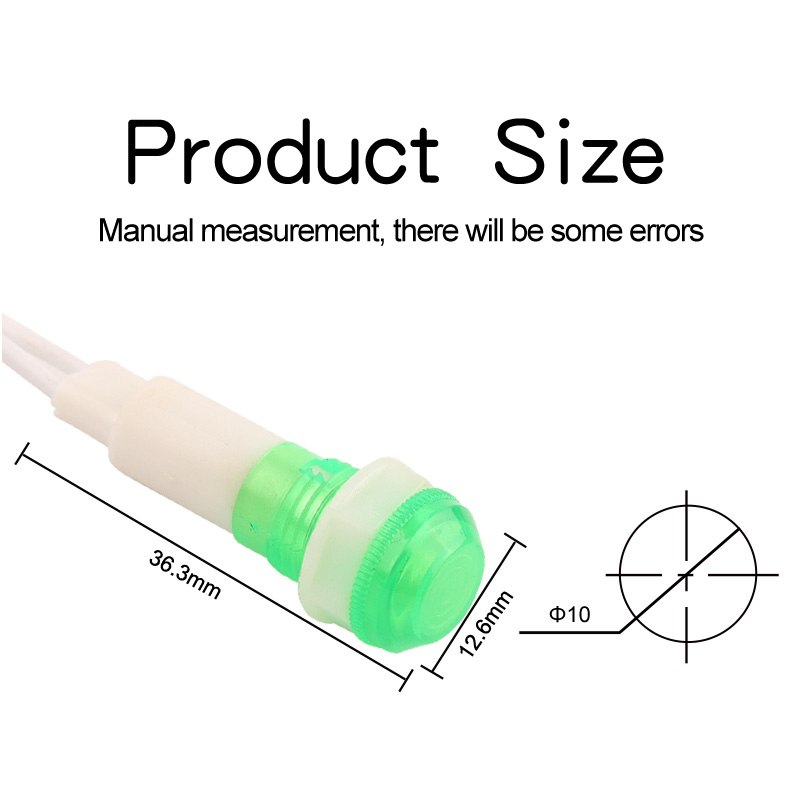 5Pcs Mounting Neon Indicator S - Panel Line Marker のレビューと価格