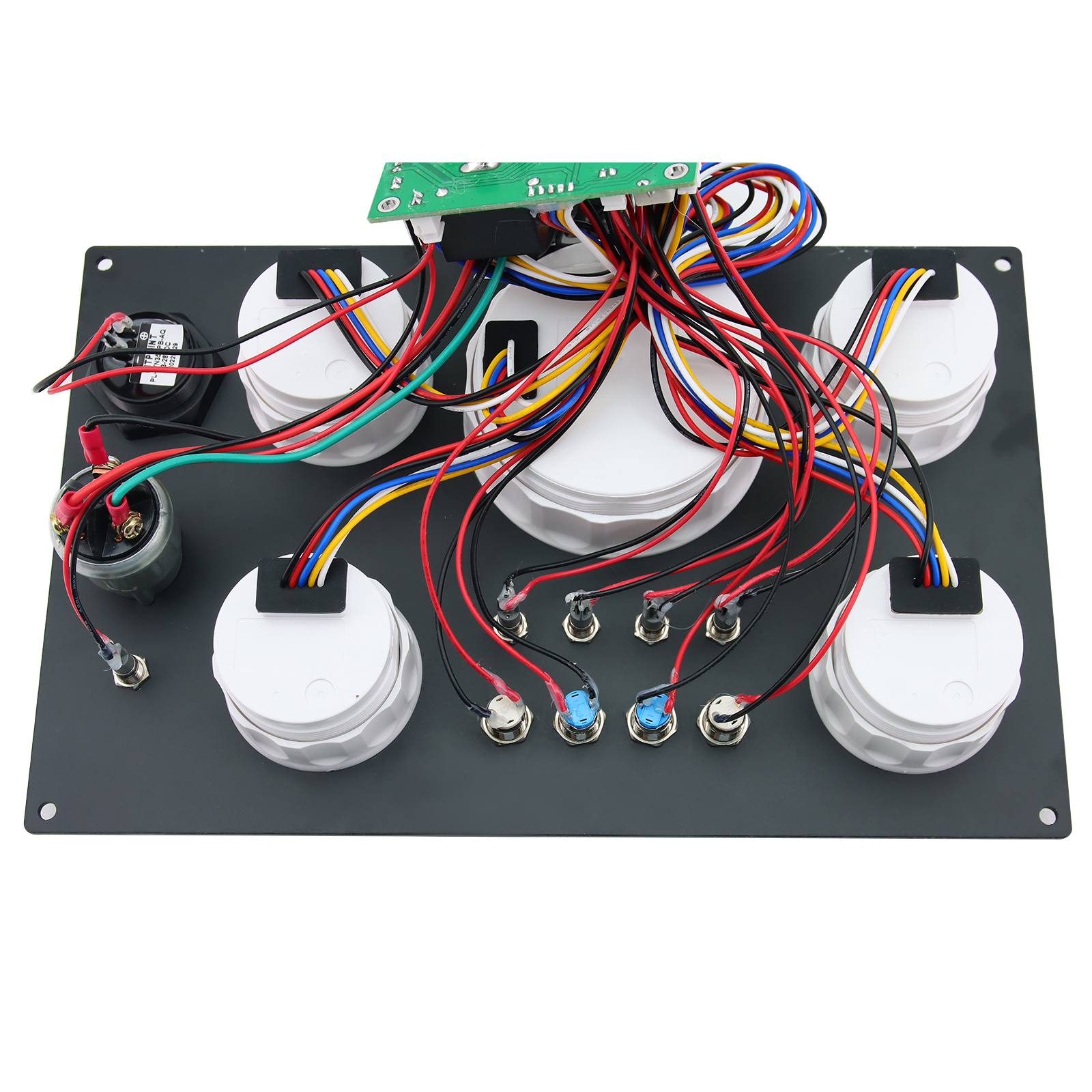 Boat Dashboard 5 Gauge Set 12v - Panel Line Marker のレビューと価格
