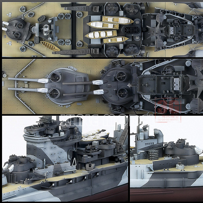 Academy Ship Model Kit 14105 Q - Model Kit Battleship のレビューと価格
