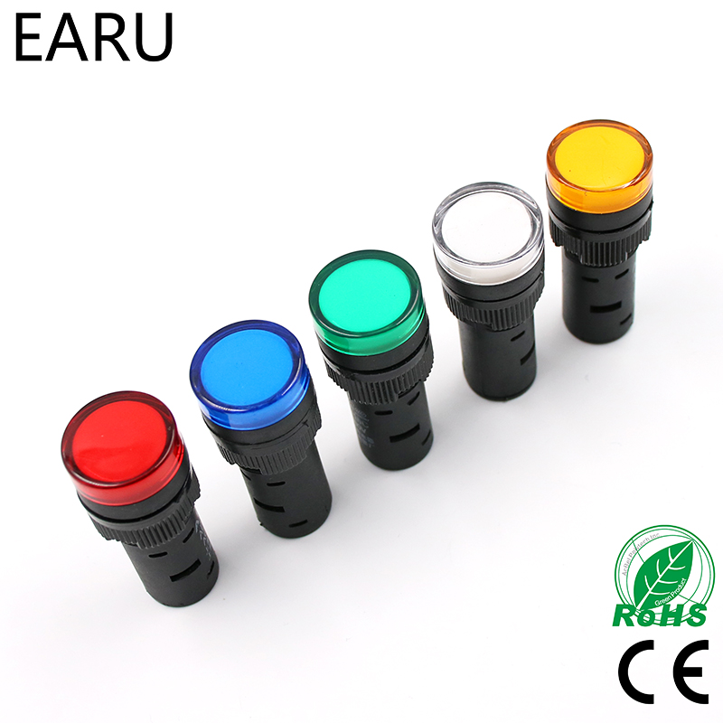 1pcs 16mm Panel Mount Signal P - Panel Line Marker のレビューと価格