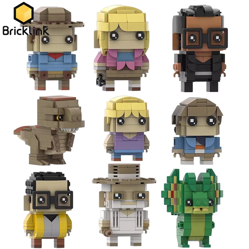 Bricklink Movie Jurassic Dinos - Model Kit Jurassic Park のレビューと価格