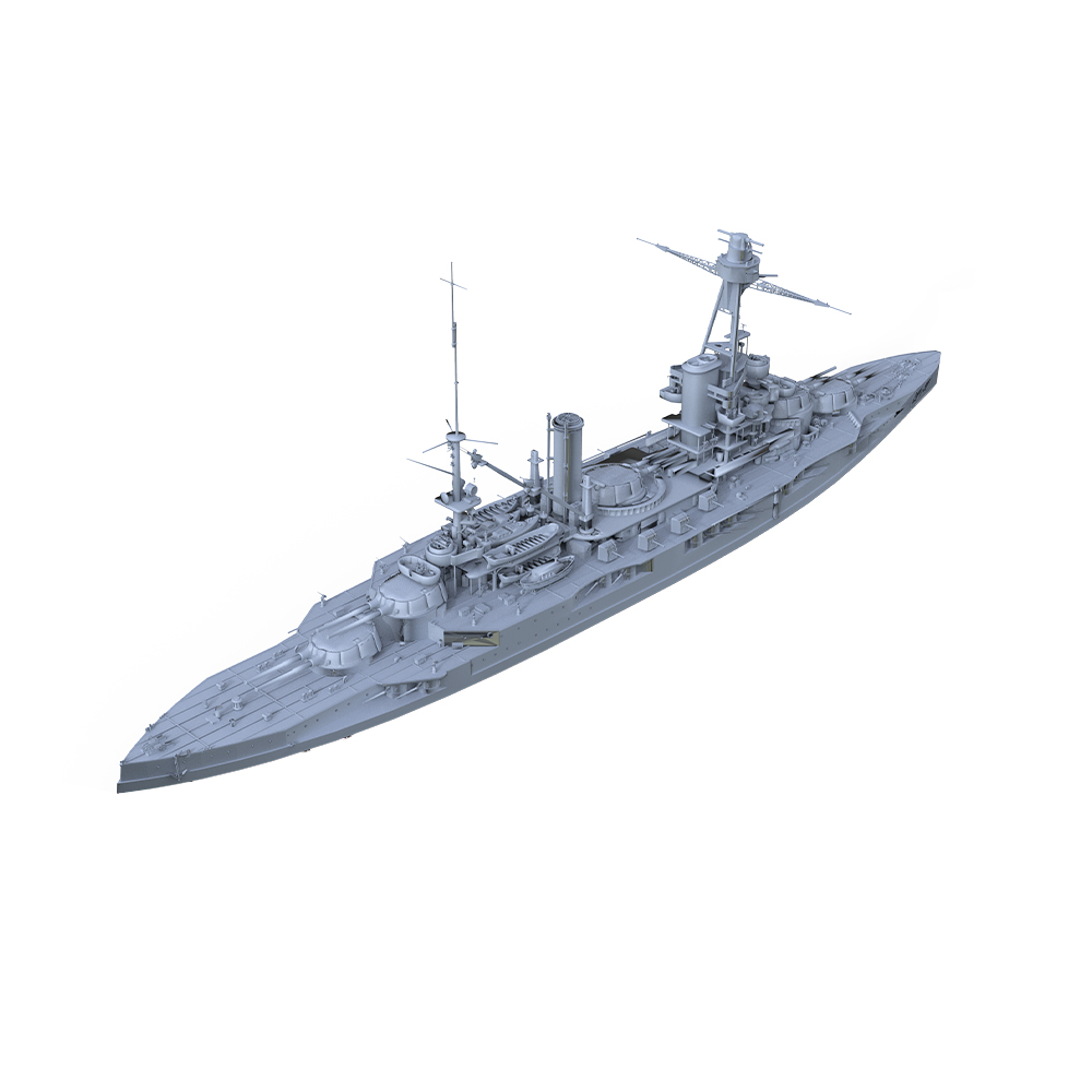France Navy Bretagne Battleshi - Model Kit Battleship のレビューと価格
