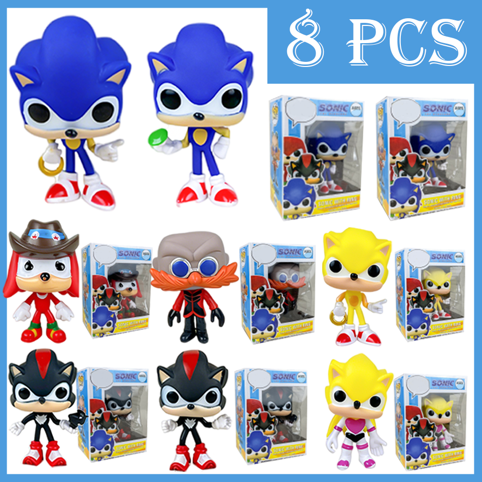 Anime Sonic Figures Set Dr. Eg - Model Kit Sonic のレビューと価格