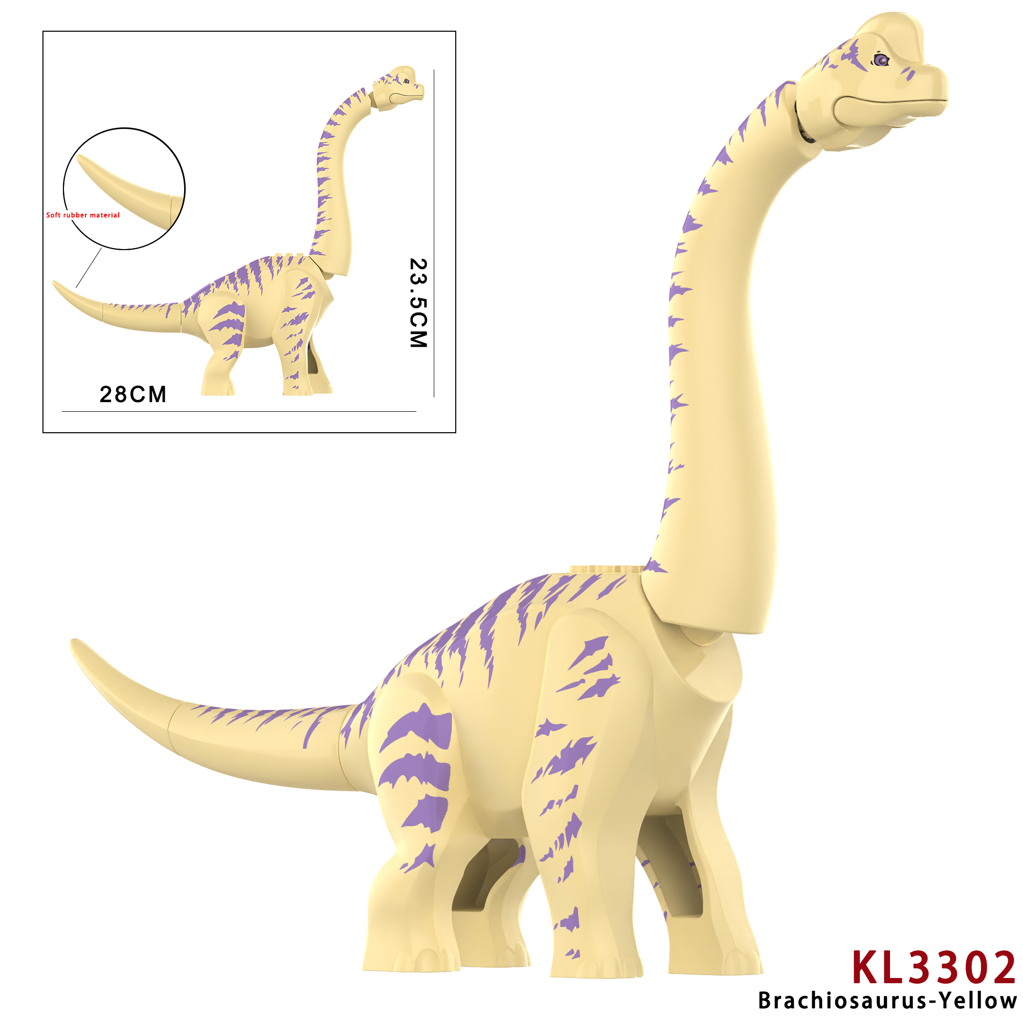 MOC Jurassic Dino Brachiosauru - Model Kit Jurassic Park のレビューと価格
