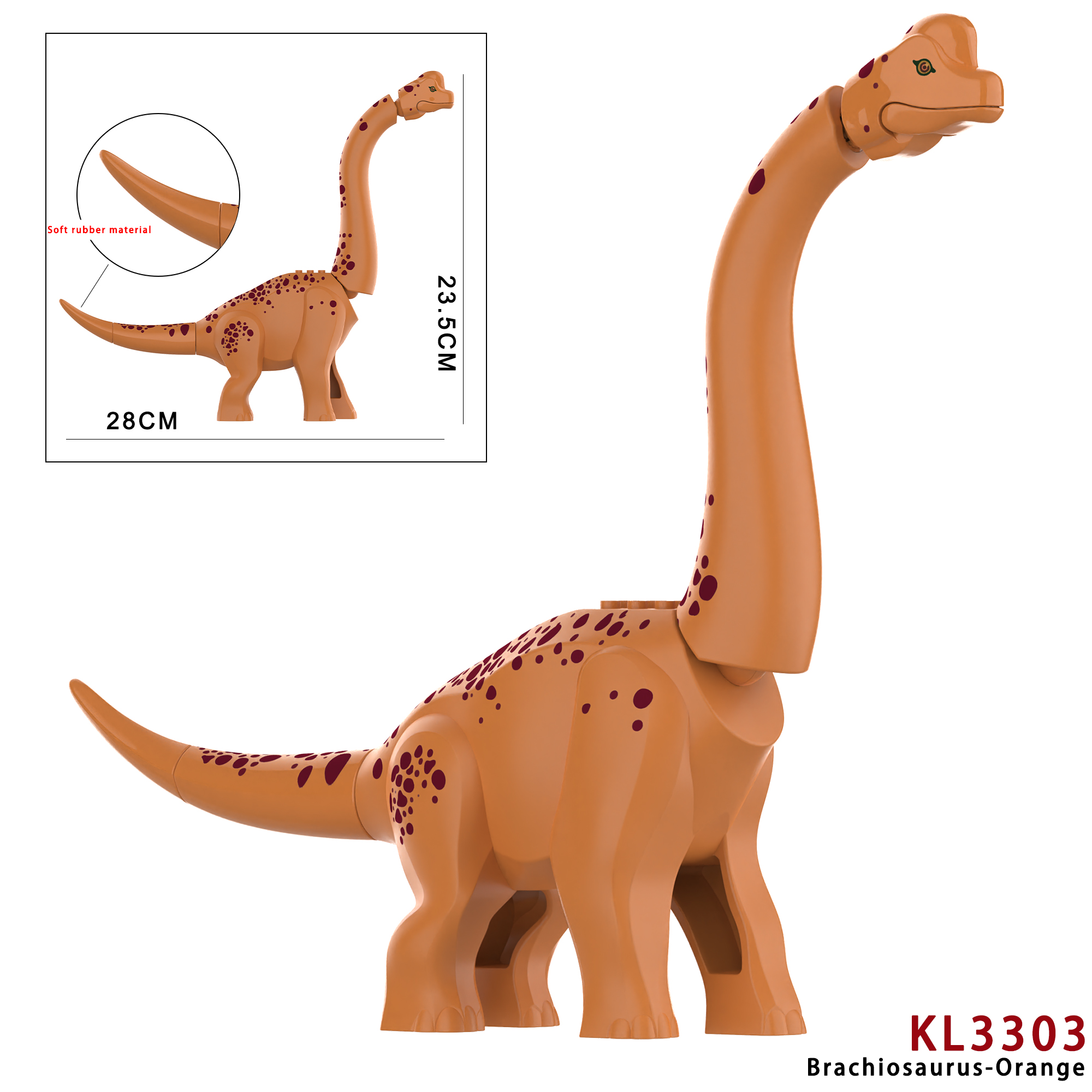 MOC Jurassic Dino Brachiosauru - Model Kit Jurassic Park のレビューと価格