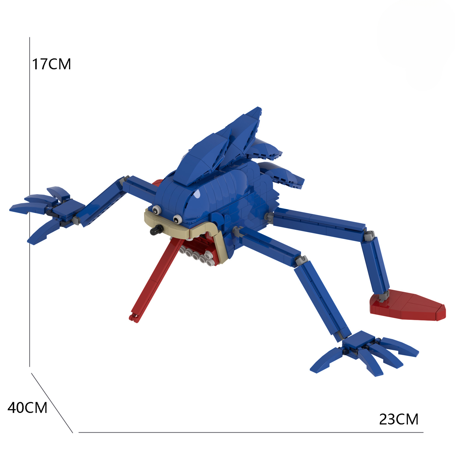 Mutant Blue Miles Tails Prower - Model Kit Sonic のレビューと価格
