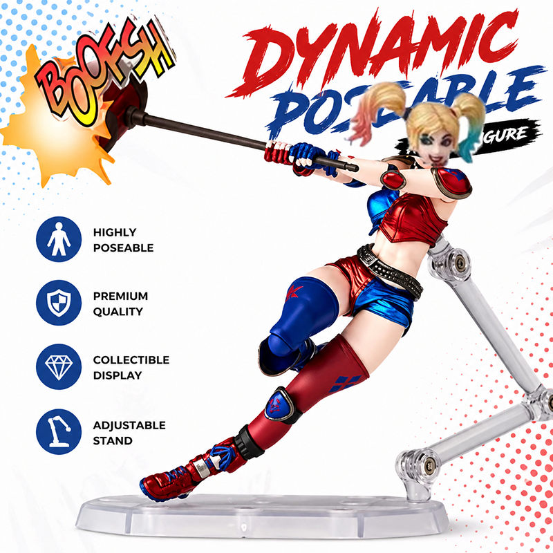 15cm Harley Quinn Action Figur - Model Kit Harley Quinn のレビューと価格