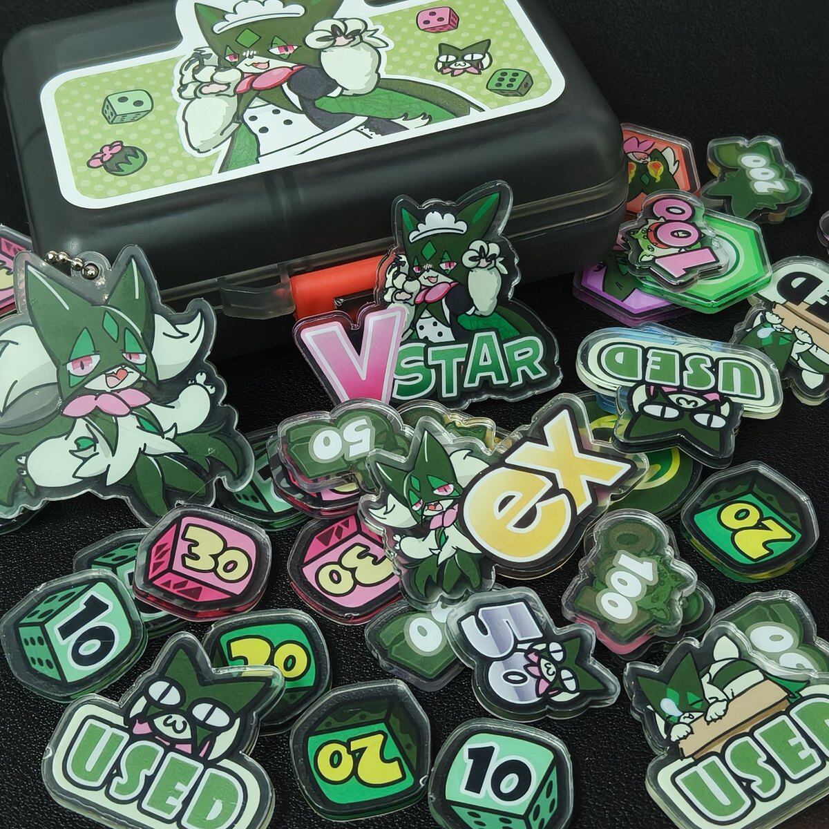 Custom Meowscarada Pokemon Tok - Model Kit Markers のレビューと価格