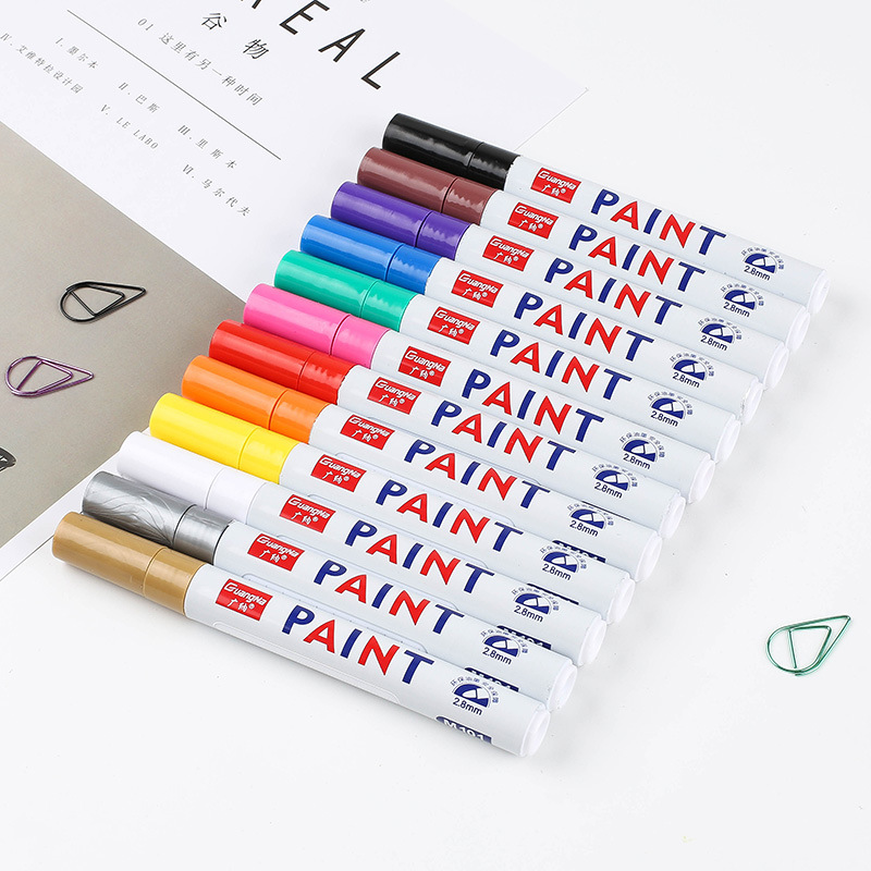 12Pcs White Paint Markers Pens - Model Kit Markers のレビューと価格
