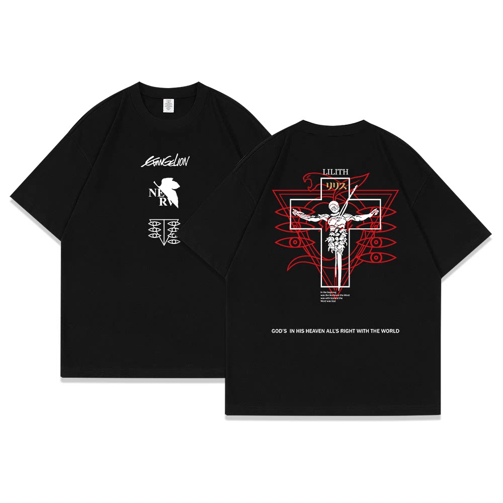 Men T Shirt Women Tee Boys Gir - Model Kit Eva 00 のレビューと価格