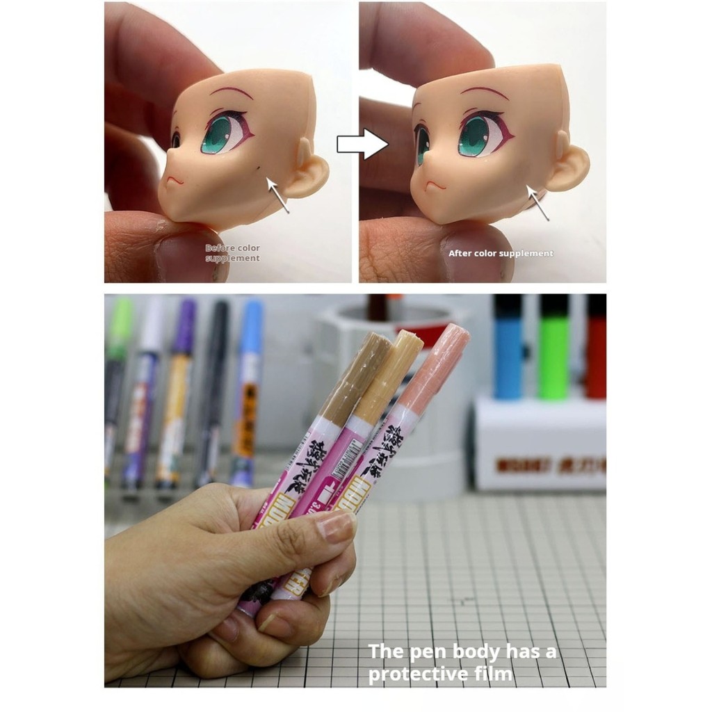 MS025 S001-S007 Model Skin Col - Model Kit Markers のレビューと価格