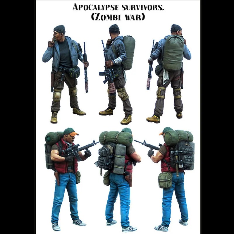 1/35 Die-Cast Resin Figure Mod - Model Kit Zombie のレビューと価格