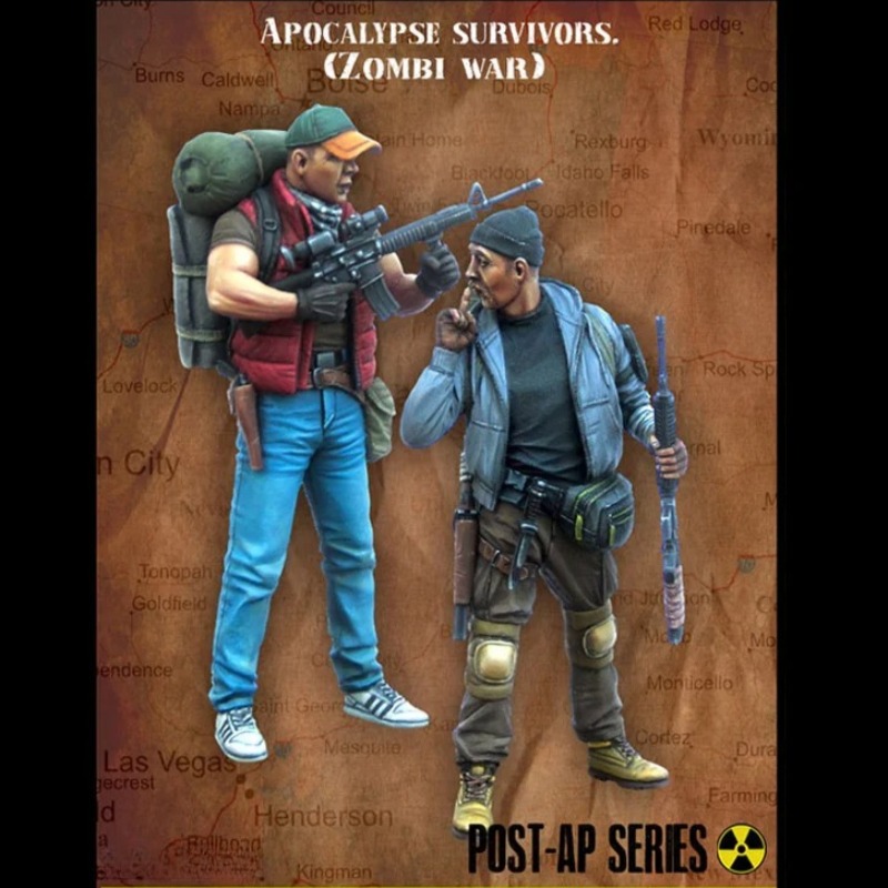 1/35 Die-Cast Resin Figure Mod - Model Kit Zombie のレビューと価格