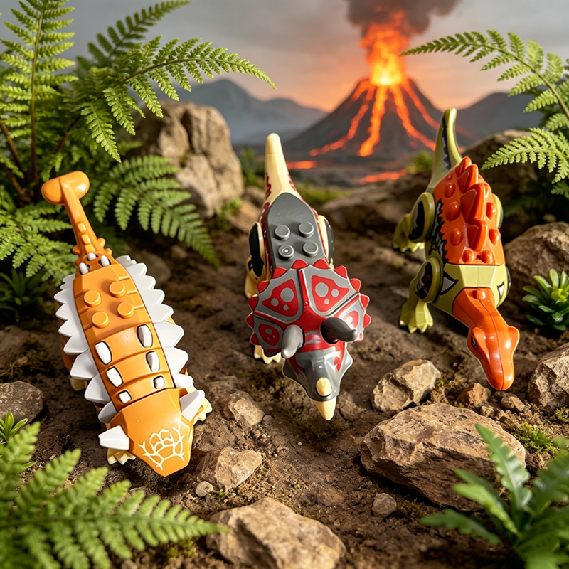 Jurassic Dino Building Blocks  - Model Kit Jurassic Park のレビューと価格