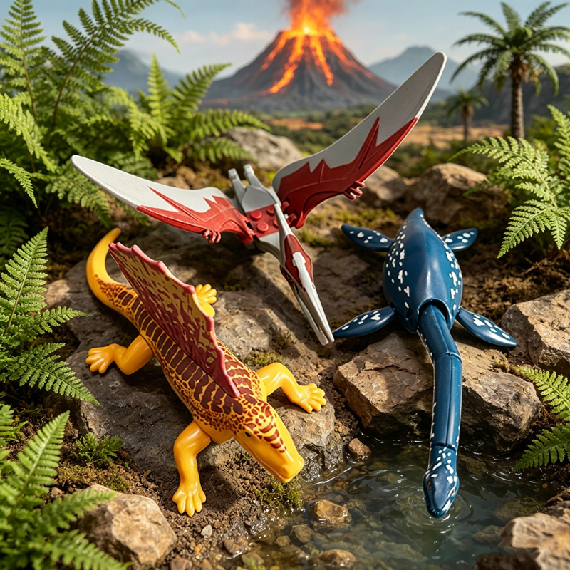 Jurassic Dino Building Blocks  - Model Kit Jurassic Park のレビューと価格
