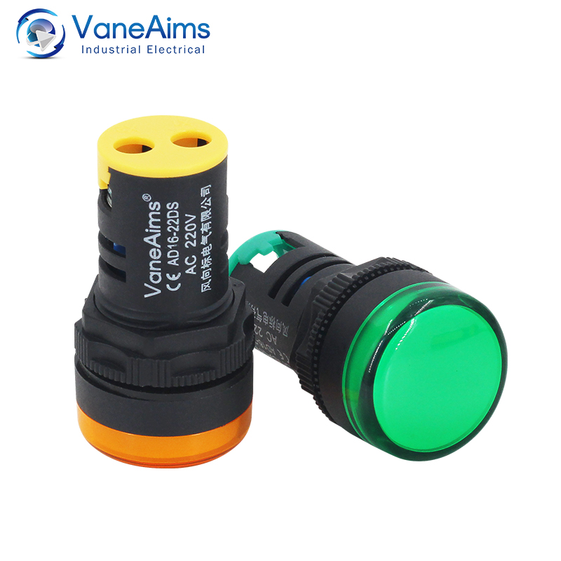 10pcs 22mm LED Indicator Light - Panel Line Marker のレビューと価格