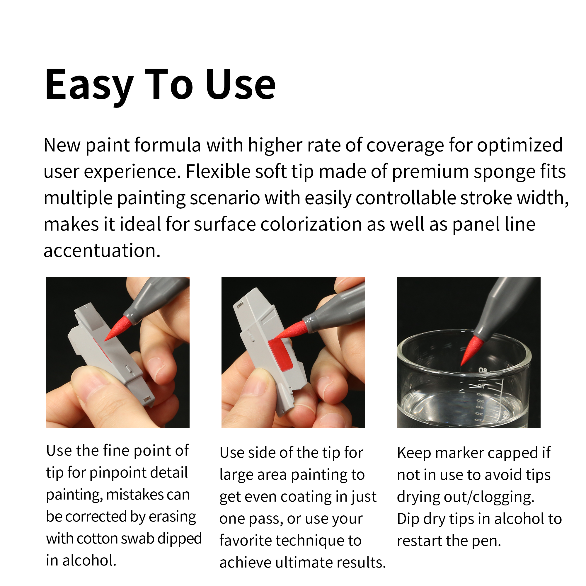 DSPIAE Environment-Friendly Wa - Model Kit Markers のレビューと価格