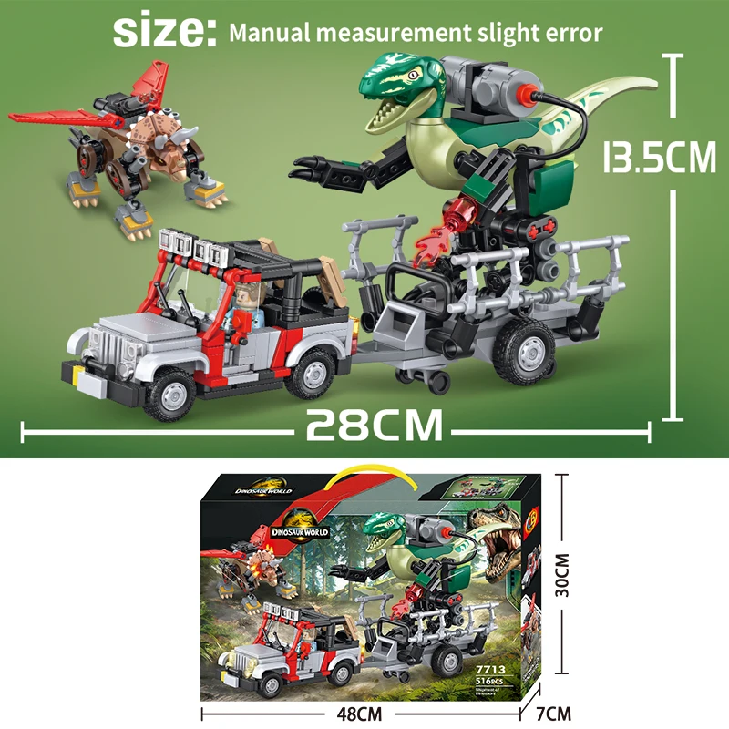Mechanical Dinosaur Car Buildi - Model Kit Jurassic Park のレビューと価格