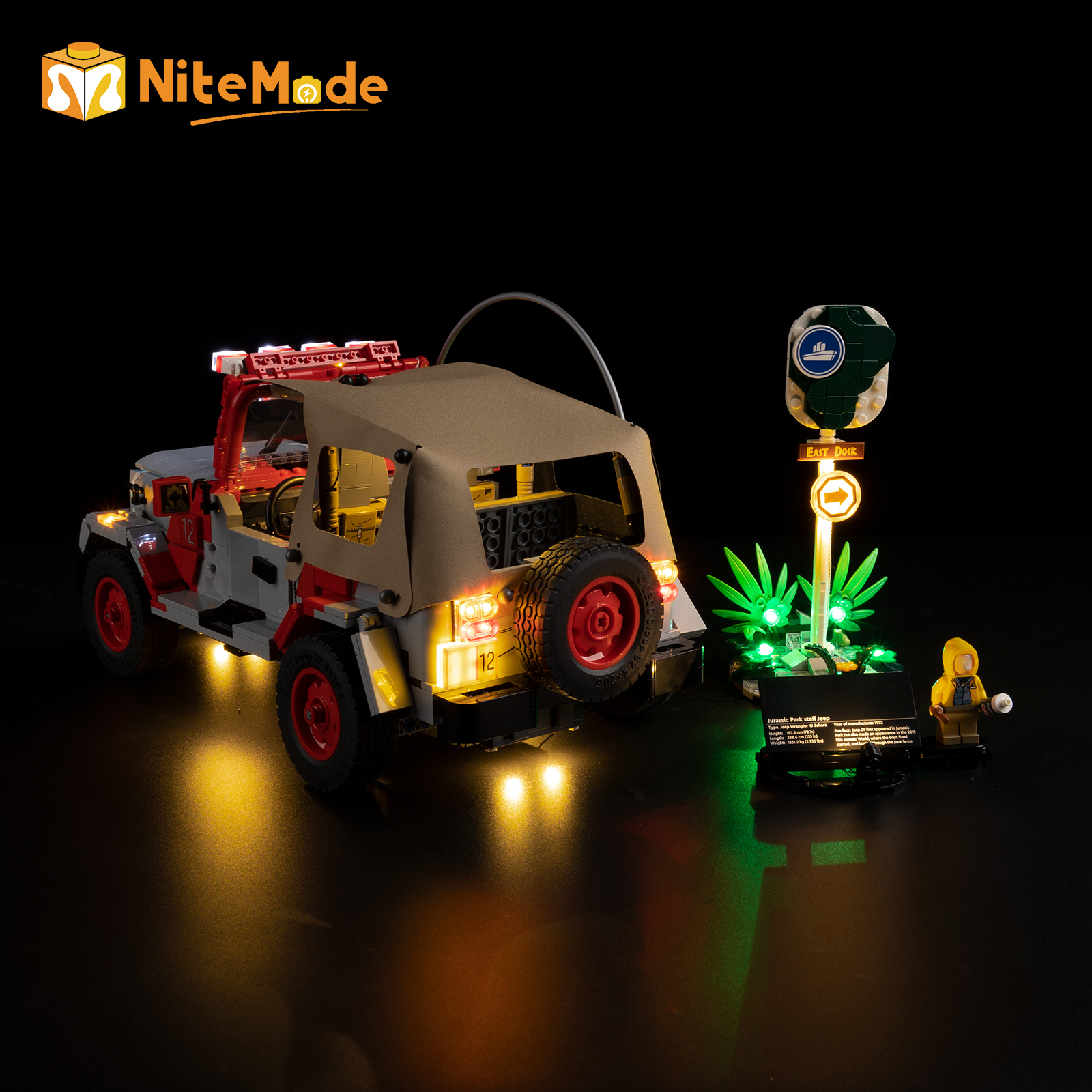 Easylite Led Light Set Suitabl - Model Kit Jurassic Park のレビューと価格