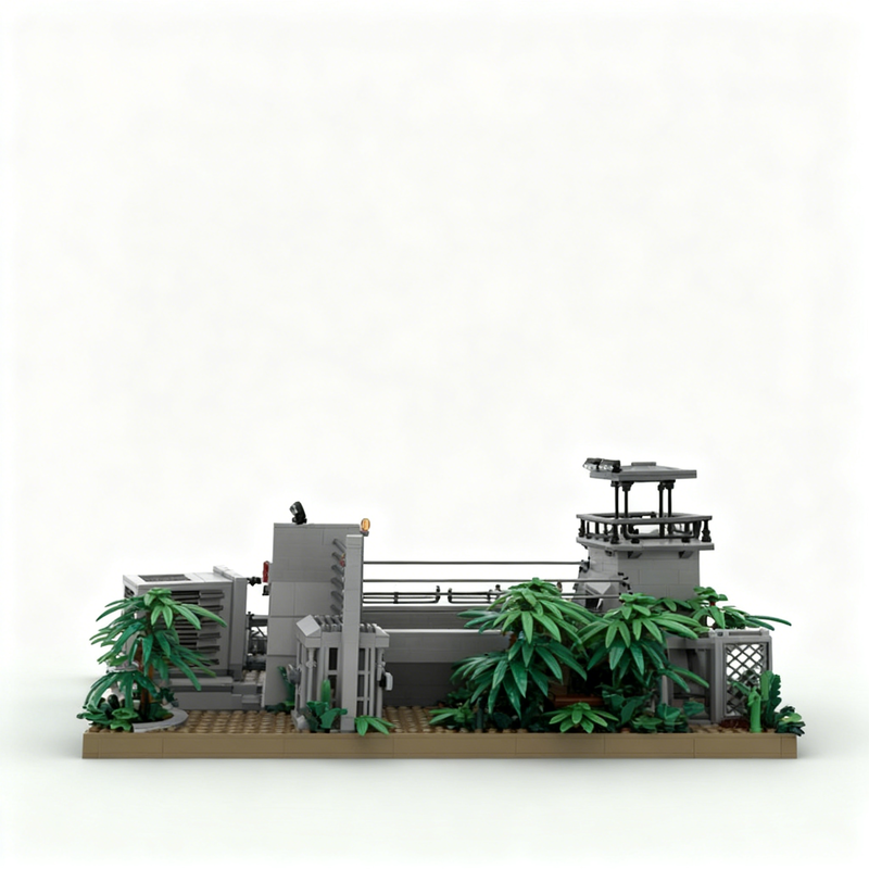 1297pcs MOC Raptor Cage Jurass - Model Kit Jurassic Park のレビューと価格