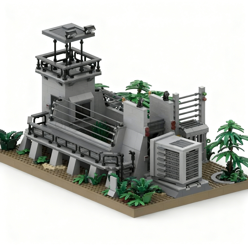 1297pcs MOC Raptor Cage Jurass - Model Kit Jurassic Park のレビューと価格