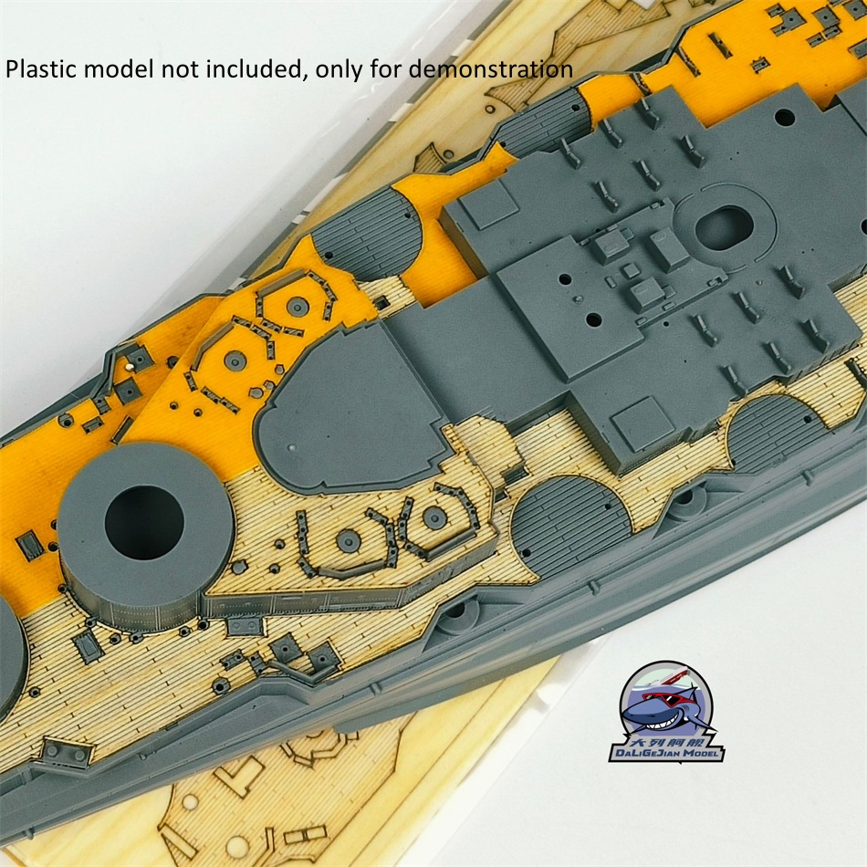 1/350 Scale Wooden Deck Maskin - Model Kit Battleship のレビューと価格
