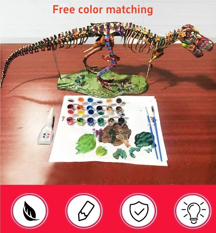 Large DIY Dinosaur Skeleton To - Model Kit Jurassic Park のレビューと価格