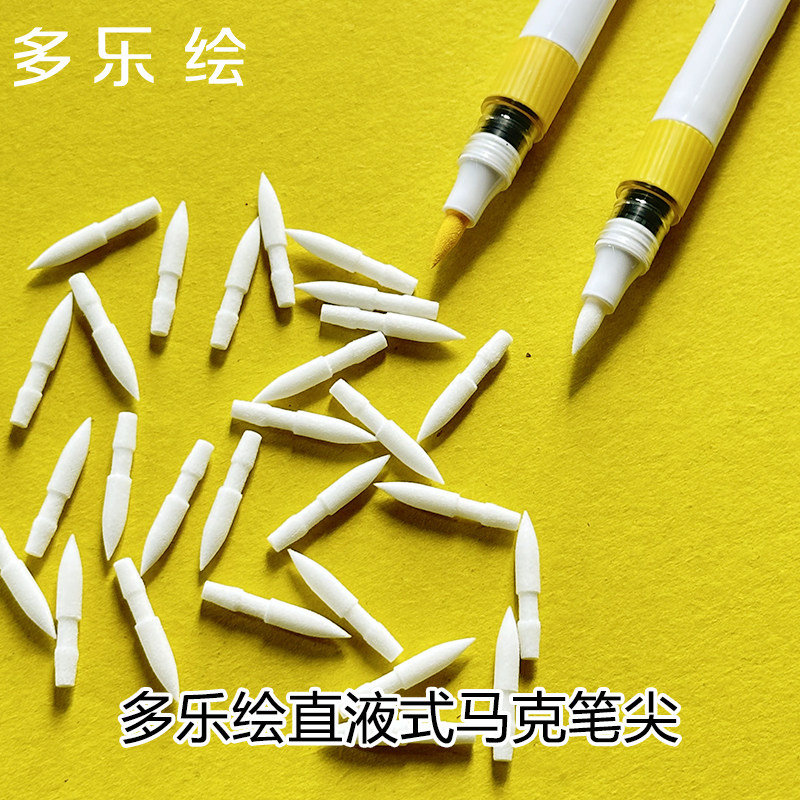 DOLOHA Replace Nib Soft Pen Ti - Model Kit Markers のレビューと価格