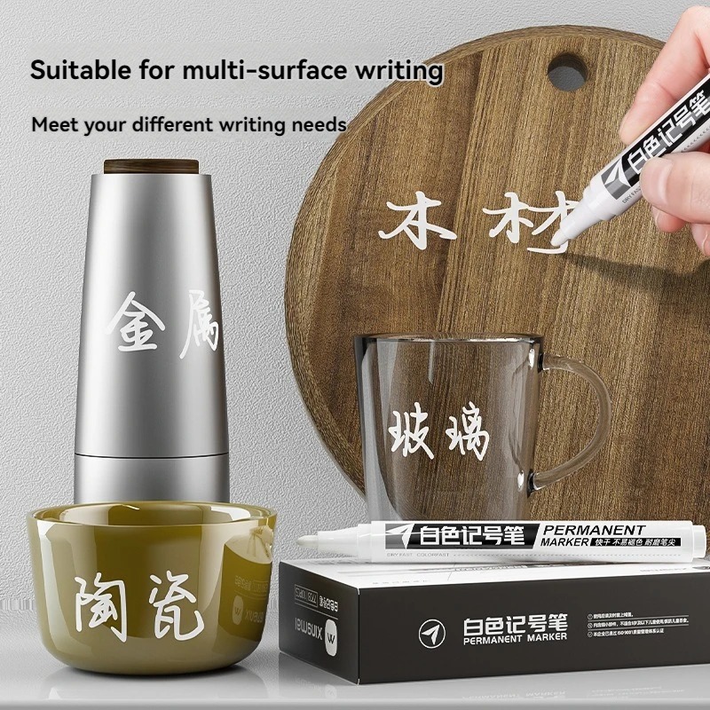 1/3/5pcs White Marker Paint Pe - Model Kit Markers のレビューと価格