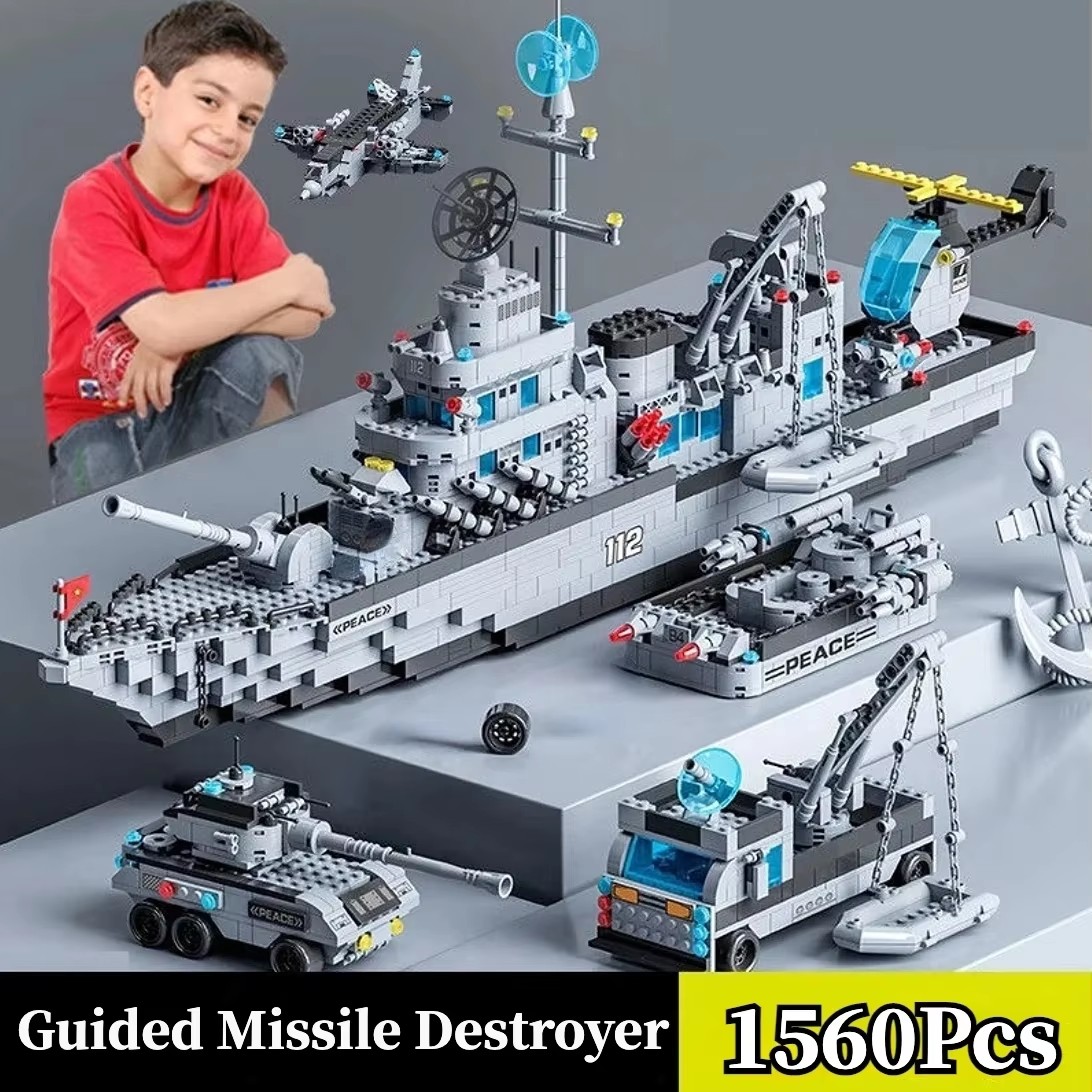 Large size 1560PCS Navy war sh - Model Kit Battleship のレビューと価格