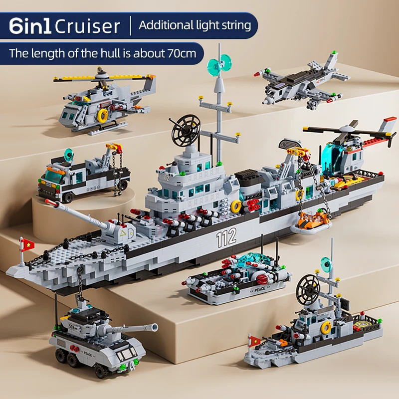 Large size 1560PCS Navy war sh - Model Kit Battleship のレビューと価格