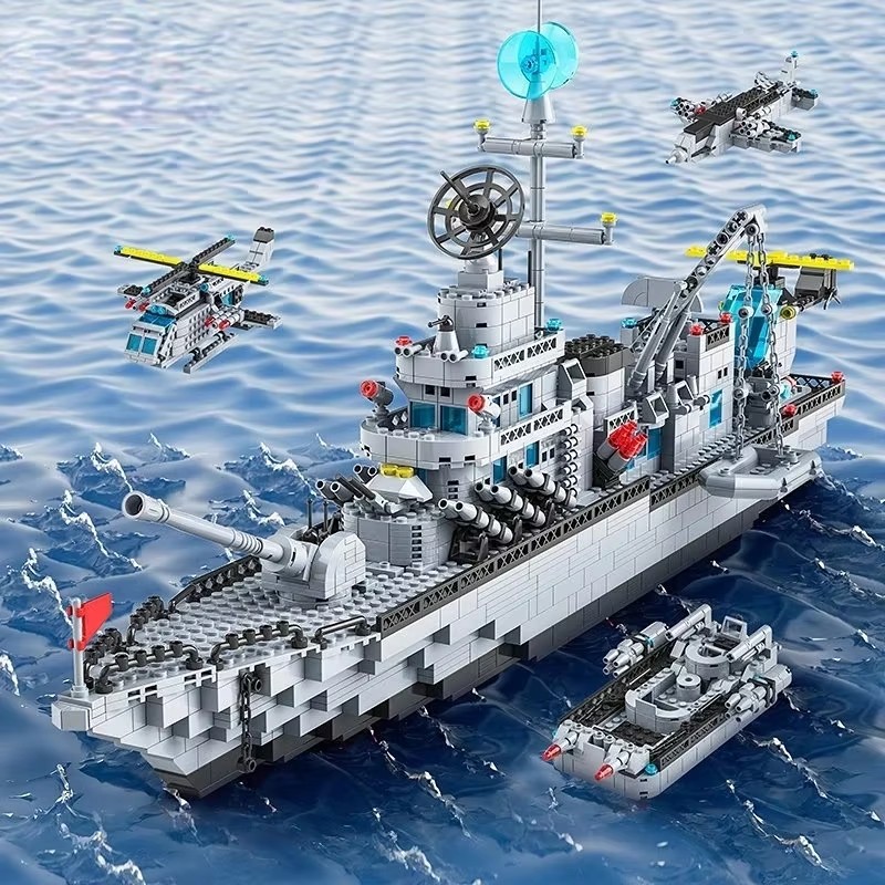 Large size 1560PCS Navy war sh - Model Kit Battleship のレビューと価格