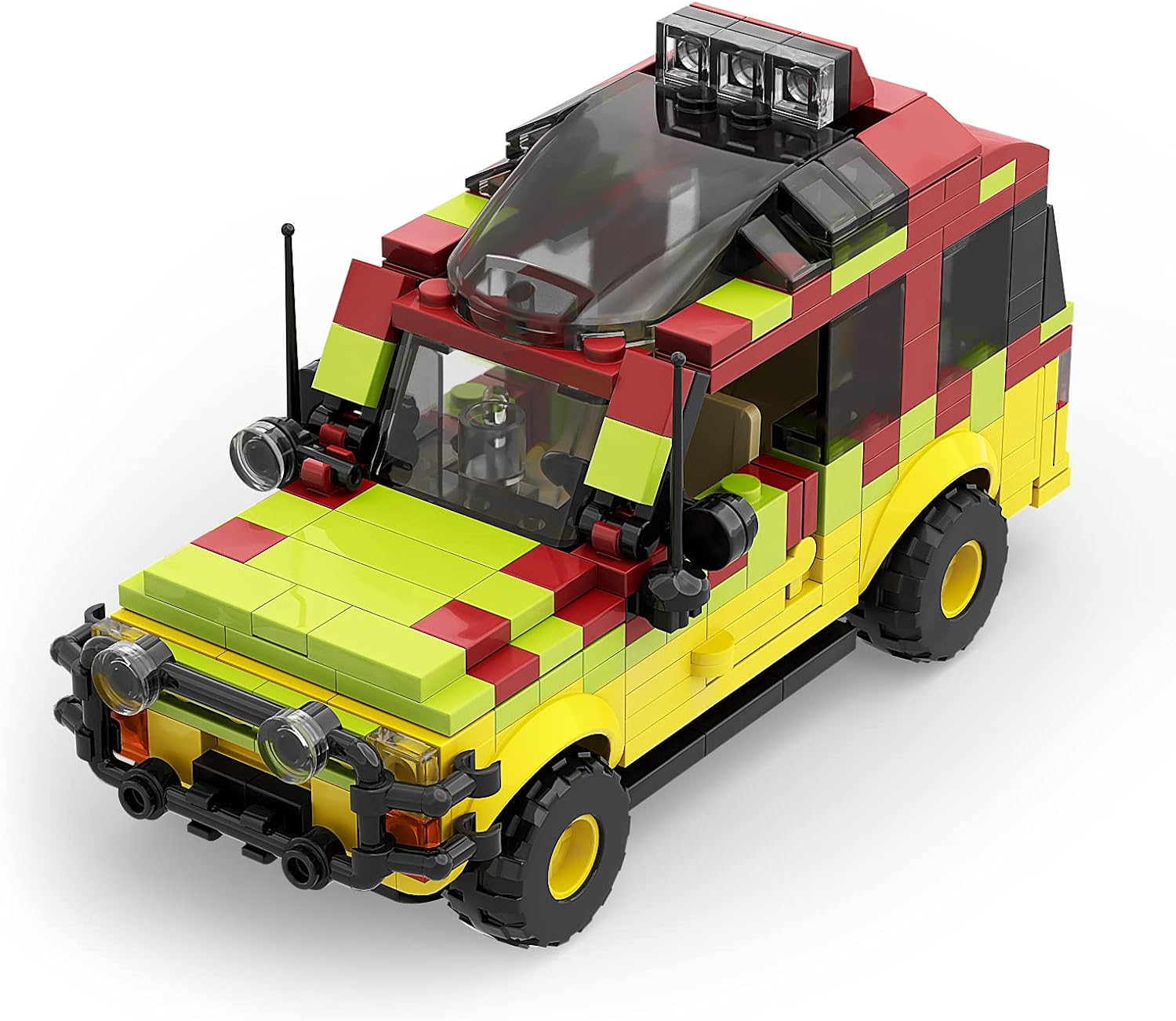 Jurassic Tour Vehicle Building - Model Kit Jurassic Park のレビューと価格