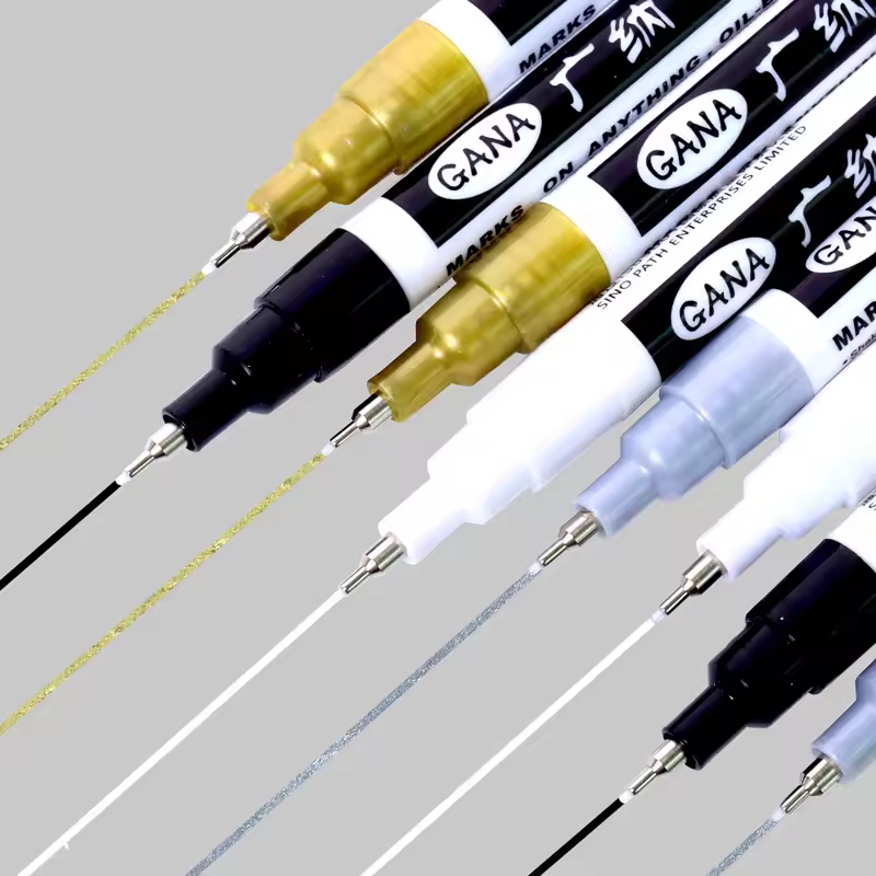 4/12pcs DIY Reflective Paint M - Model Kit Markers のレビューと価格